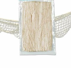 Fish Net Decorative Natural Color Nautical Coastal Luau 6 ft x 8 ft Packaged.
