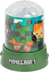 Paladone Minecraft Party Projection Light. officially licensed RGB LED Lamp