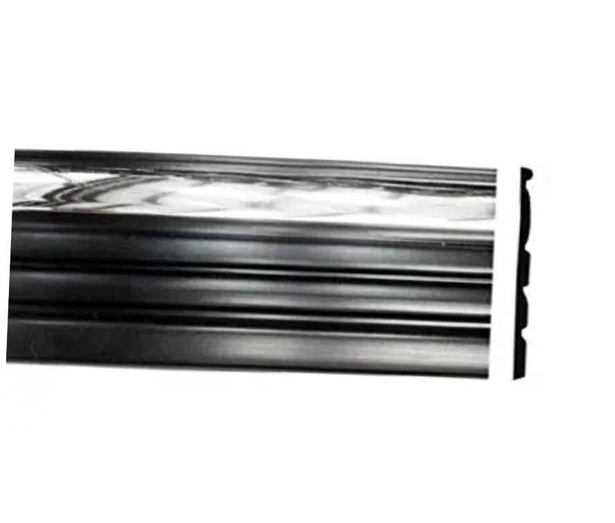 Black Chrome Side Body Trim Molding for 1999-2006 Chevy Silverado – 3-7/8″