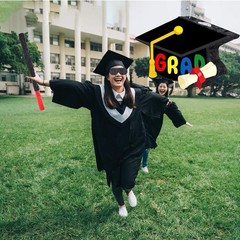 Graduation Piñata Decoration Cap Blindfold Bat Party Favor Kids Congratulations