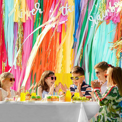 Crepe Paper Streamers 8 Rolls 656ft Rainbow Streamers Party Decorations Birthday