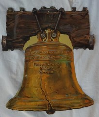 15 Die Cut Vintage Dennison, Eureka Decorations Flag, Liberty Bell, Eagle, Bell
