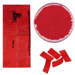 Ultimate Confetti Red Biodegradable Confetti – Rectangular Fluttering Tissue