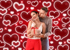 Red Heart Photo Backdrop 8x6FT Valentines Decorations Early 2000s Background …