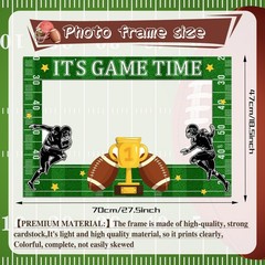 Football Photo Booth Props Game Day Decorations Football Touchdown It’s Game …