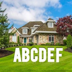 18” Alphabet Yard Sign Letters, Bebas Font, 26pc Yard Card Business, 52 Stakes
