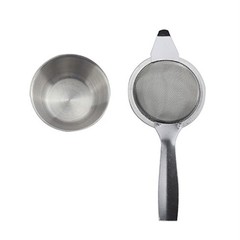 Fine Mesh Strainer with Long Handle, Stainless Steel Mini Tea Strainer with d…