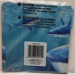 Creative Converting Cool Shark Luau Party Decoration Plastic Tablecover WM72178