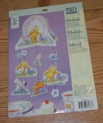 Vintage NEW Classic Winnie the Pooh Party Express Mobile Cardboard Decoration