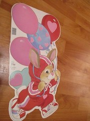 Valentines Diecut Cutouts Eureka Flocked Vintage Decoration U Pick NOT a LOT