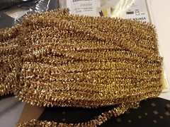 2 NIP Party Sets + 1 Partial IKEA Vinter Banners Black White & Gold+Gold Strings