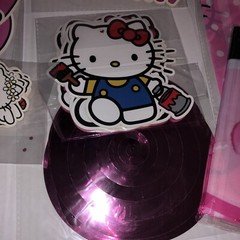 Hello Kitty Birthday Supplies Decorations Lot Banner Backdrop Tablecloth Cake To
