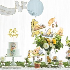 16pcs Classic The Pooh Centerpieces for Baby Shower Decorations Winnie Center…