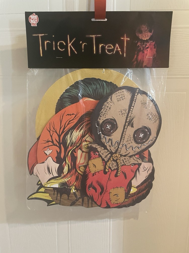 Trick Or Treat Studios Trick r Treat Halloween Wall Decor Die Cuts Sam Candy NIP