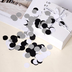 400pcs Glitter Paper Confetti Circles Dots Sprinkling Paper Circle Dots for Grad