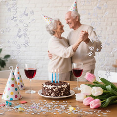 60Th Wedding Anniversary Confetti Decorations, 60G Silver Heart Star Wine Glass