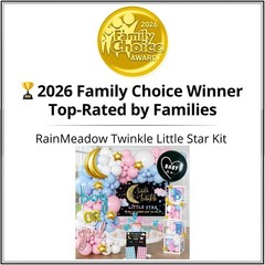 191 Pc Twinkle Twinkle Little Star Gender Reveal Decorations, Boy or Girl | 2…