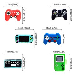 LcingTify Video Game cupcake rings 24 pcs