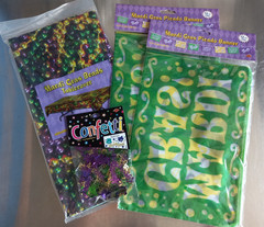 Mardi Gras Decorating Kit (4pc.) – New