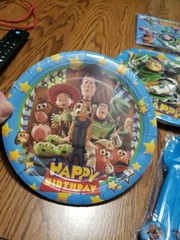 Toy Story Birthday Party Decorations Supplies 82 Pc Set Plates,Napkins,Utencils