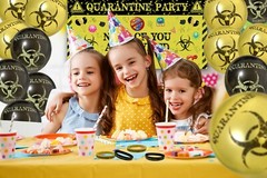 Quarantine Party Decorations Bundle Kit