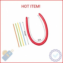 EBLLIWSM 200 PCS Latex Twisting Balloons 260Q Magic Balloons Assorted Color Long