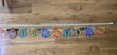 Harry Potter Happy Birthday Banner Party Decor