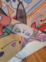 BIG 5×3′ Rob-O Cartoon Character Childrens Birthday Backdrop Banner Party Fabric