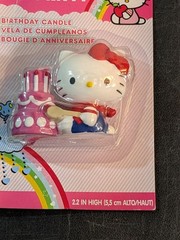 2010 Hello Kitty Birthday Candle By Sanrio Wilton 2.2″ High NIB Sealed HTF