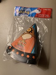 Vintage Pokémon Party Hats Rare DesignWare Pokemon Hats 8x Hoothoot New Sealed