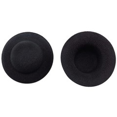 Handmade Small Wide Brim Doll Fedoras: 10pcs Felt Panama Hats with Flat Tops