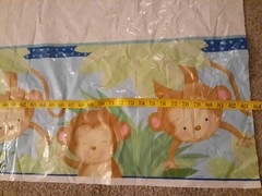 Mantel monos cumpleaños