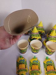 Teenage Mutant Ninja Turtles Classic TMNT Birthay Party Decorations Hats Blowers