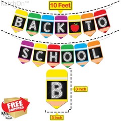 KatchOn Back To School Banner Multicolor