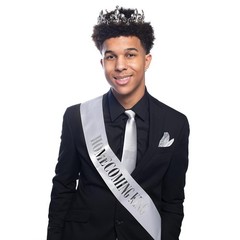 White and Metallic Silver Foil Homecoming King Satin Sash, Homecoming Sashes,…