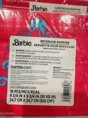 Barbie Malibu Party For 8 Centerpiece Banner Napkins Sash Headbands Runner Cloth