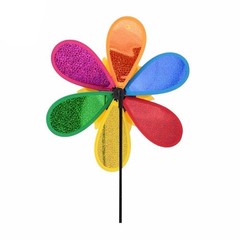 Balcony Sunflower Windmill Wind Spinner Beautiful Bright Colors Colorful