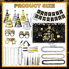 New Year’s Eve Variable Decorative Accessories Party Supply Celebration Set