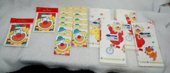 Clown Birthday Party Supplies Assorted Items Lot of 17 Sealed Packs New S9723