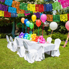 18 FT Cinco De Mayo Party Decorations, 1 Pack Fiesta Banner 18FT, Colorful