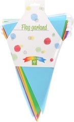 Birthday Decoration Set Multicolour 24pc Balloons Bunting Number Hats Tablecloth