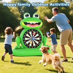 Fun Pool Toys, Inflatable Frog Dart Board Water Games, Swimming Pool Floats w…