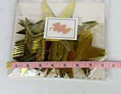 Pink Blume Gold Star Decorations Kit
