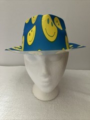 Party Hats, 8 Total, 2 Assorted, 4 Purple, 1 Green, 1 Blue, Plastic