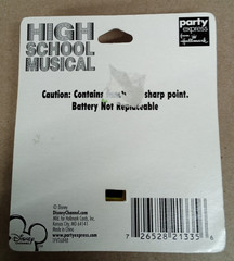 High School Musical Party Activity Kit/Party Game/Tatts/Confetti/Bday Star A201