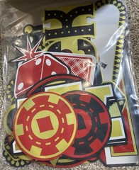 Casino Party Decorations Value 26 Piece Pack, Jackpot, Lucky 7, Las Vegas Team-
