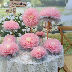 Paper Flower Decorations for Wall Backdrop Girld Nursery Wall Decor Wedding Brid