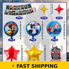 Transformers Party Supplies – Optimus Prime Decorations Set