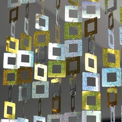 Sequin Curtain Panel: Festival Party Backdrop, Customizable Length