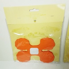 2 Pack Hanging Paper Garland Party Streamers Home Decor Orange Size 12′ x 5″